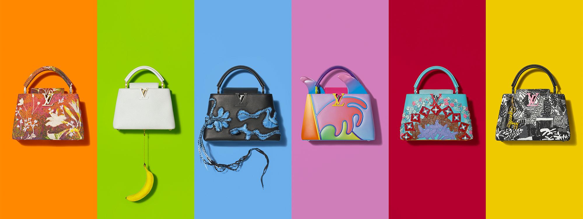 The latest Louis Vuitton Artycapucines collection is a celebration
